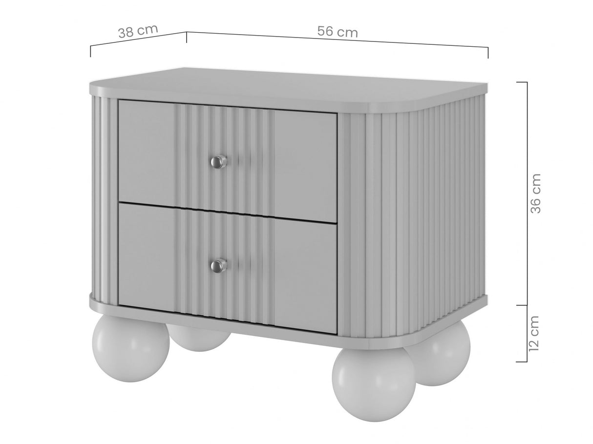Naktinių staliukų komplektas 602928