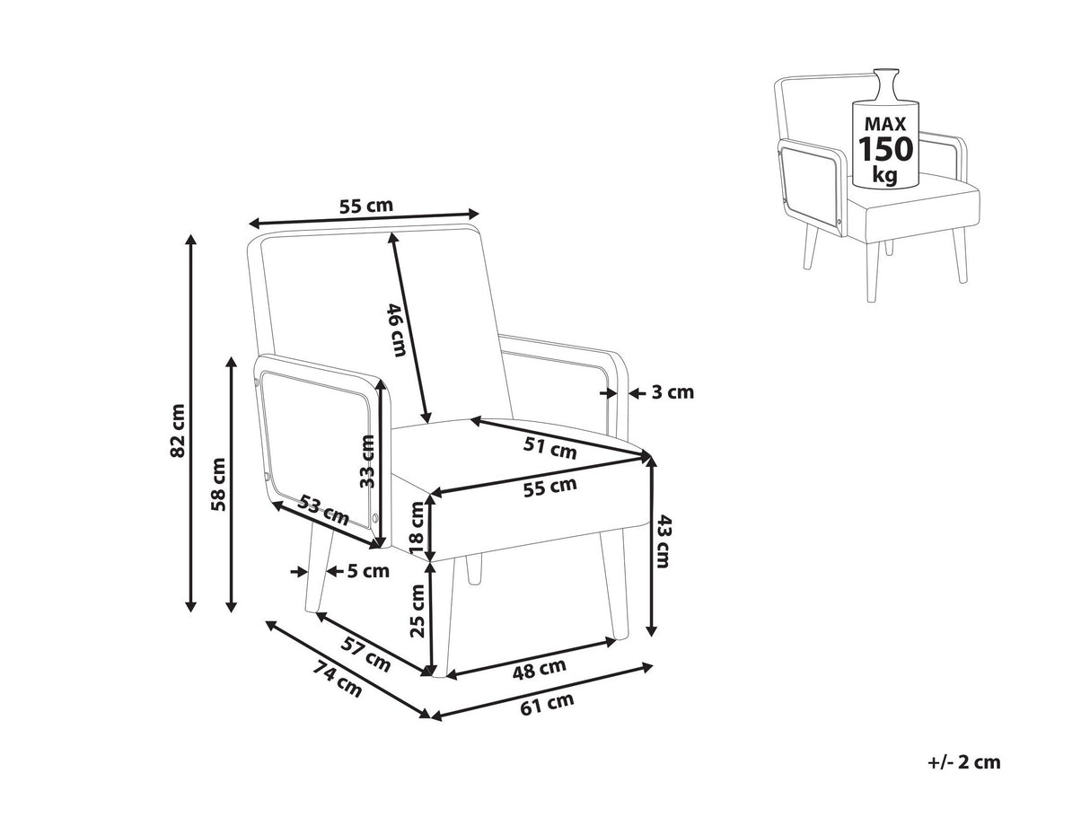 Fotelis 604084