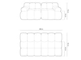 Modulinė sofa 539689