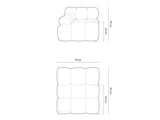 Modulinis fotelis 540154