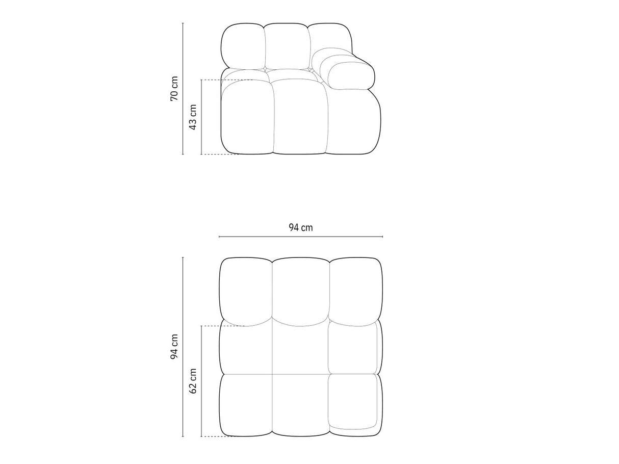 Modulinis fotelis 540154