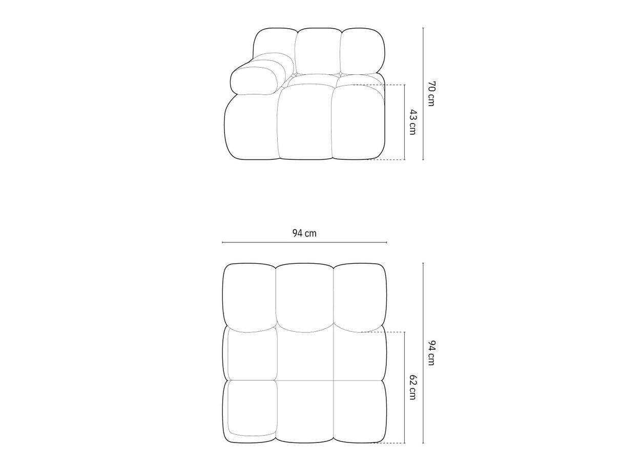 Modulinis fotelis 540154