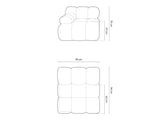 Modulinis fotelis 540154