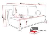 Sofa lova 604801
