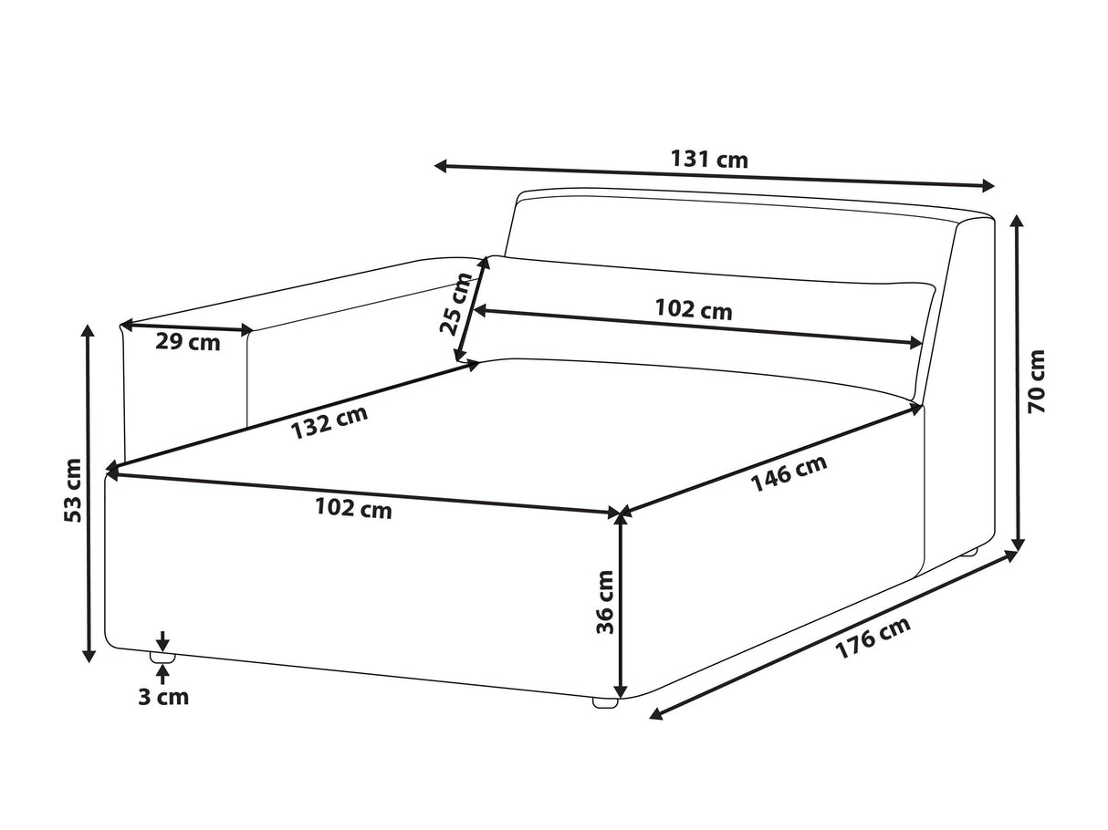 Modulinė sėdimoji dalis 605156