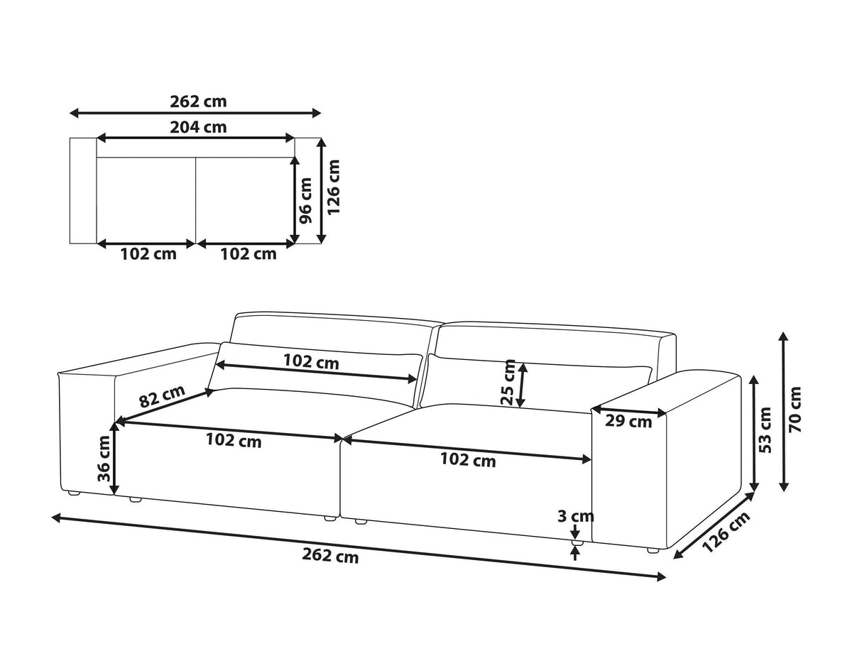 Modulinė sofa 605252