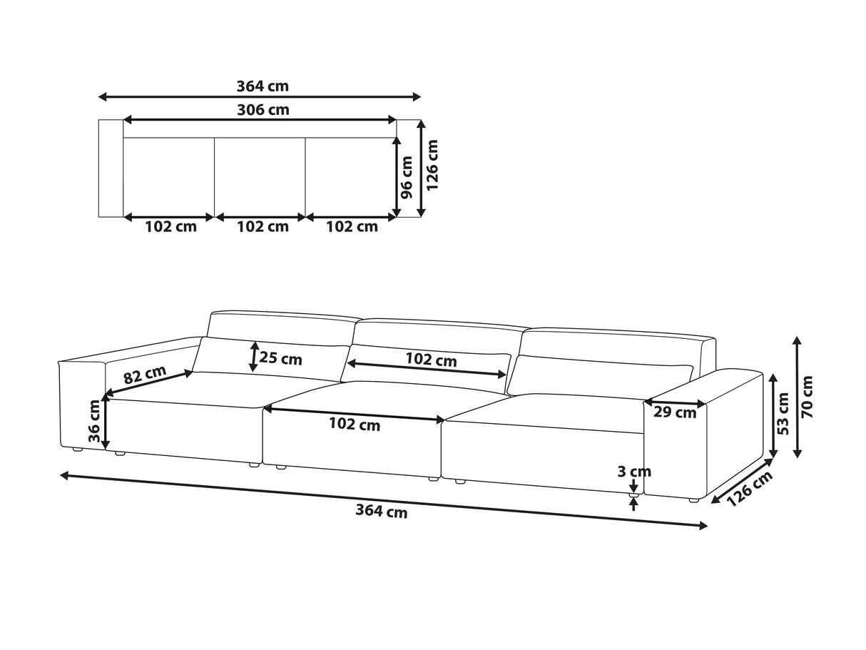 Modulinė sofa 605258
