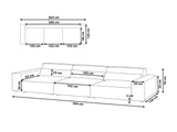 Modulinė sofa 605258