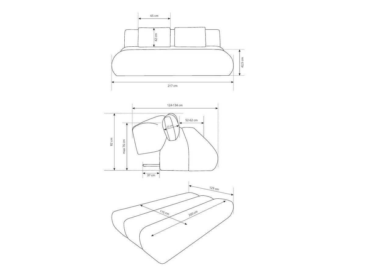 Sofa lova 605418