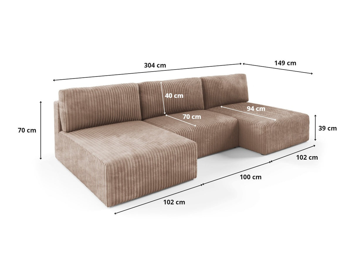 Modulinis minkštas kampas 606694