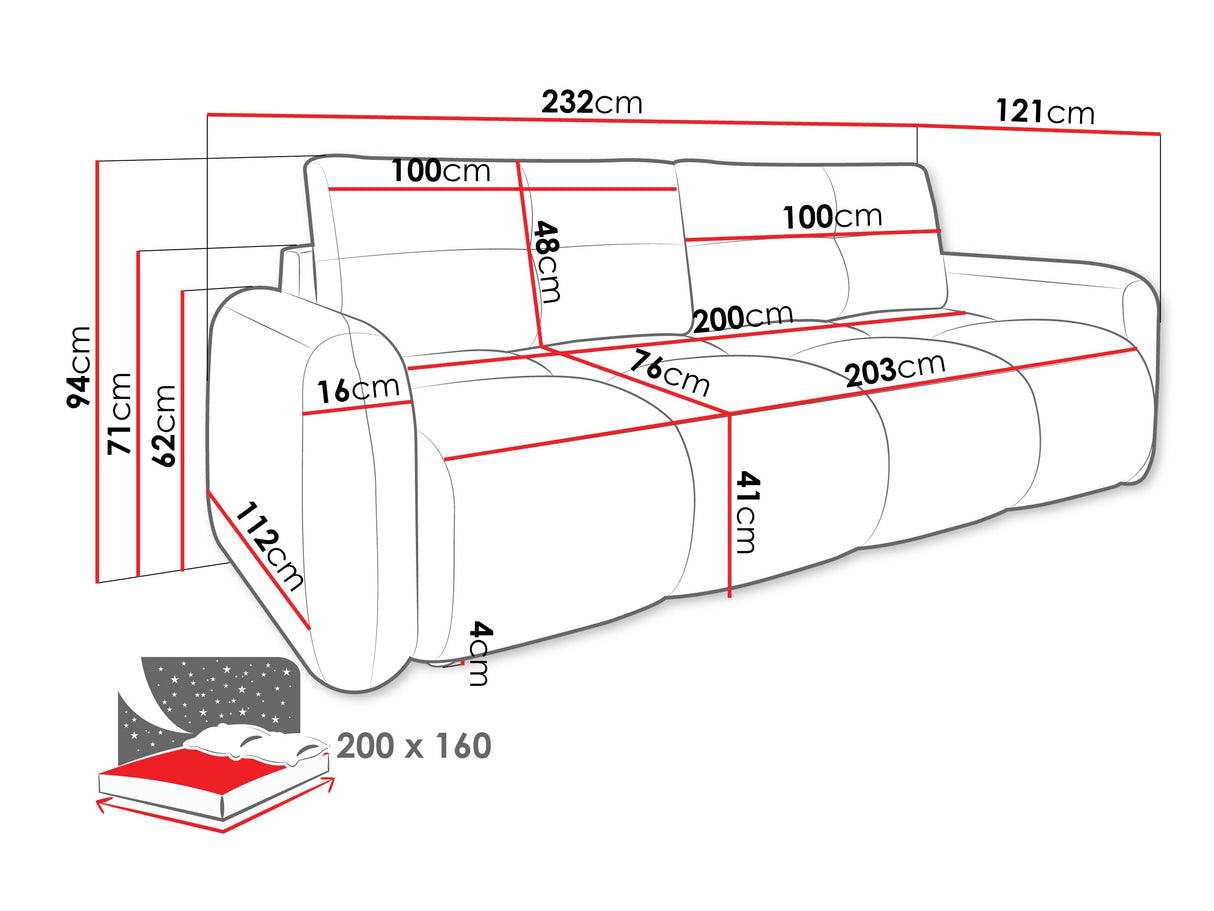 Sofa lova 609674