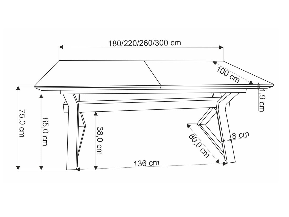 Stalas 611059