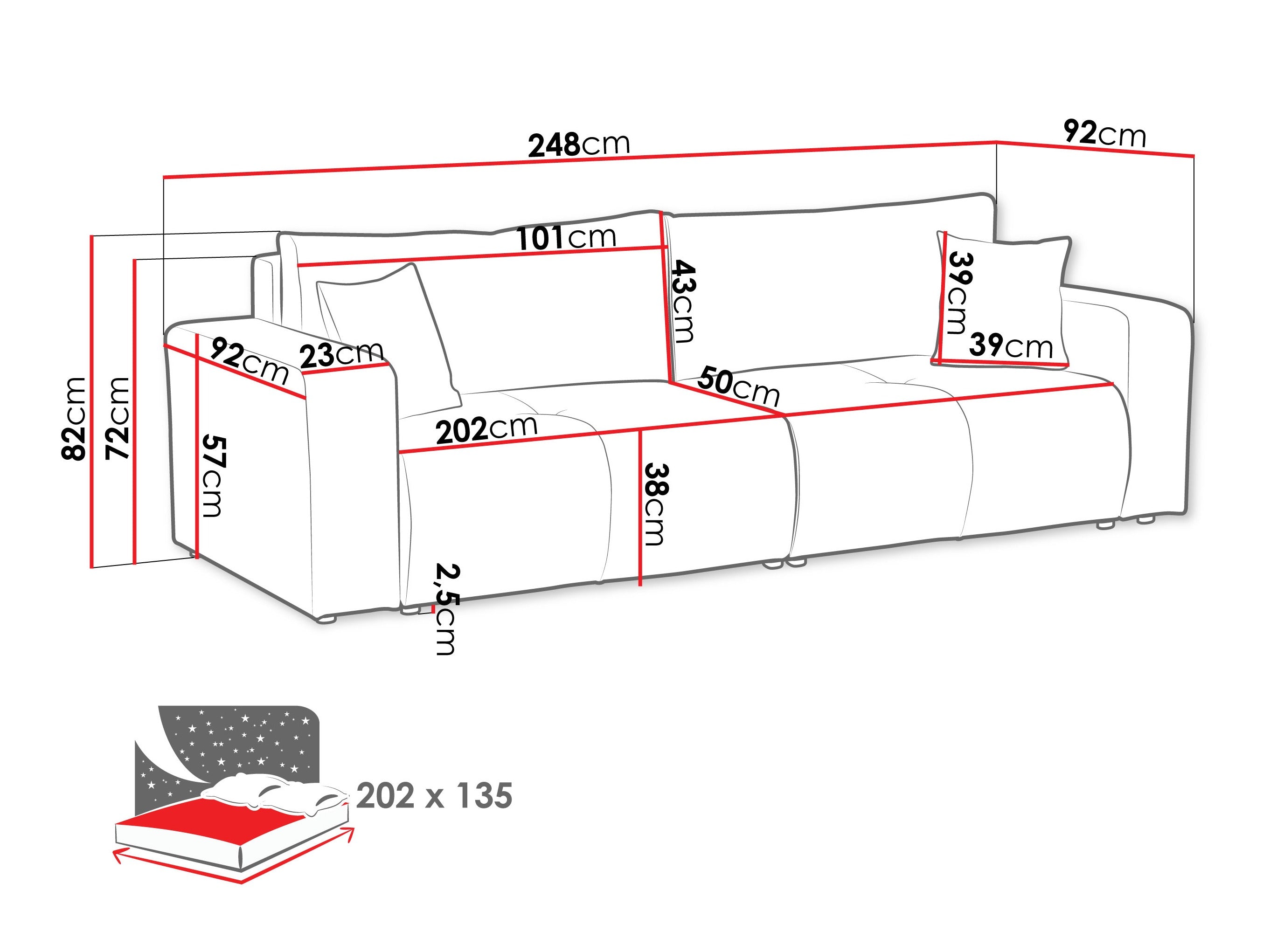 Sofa lova 583971 – BerryBaldai.lt