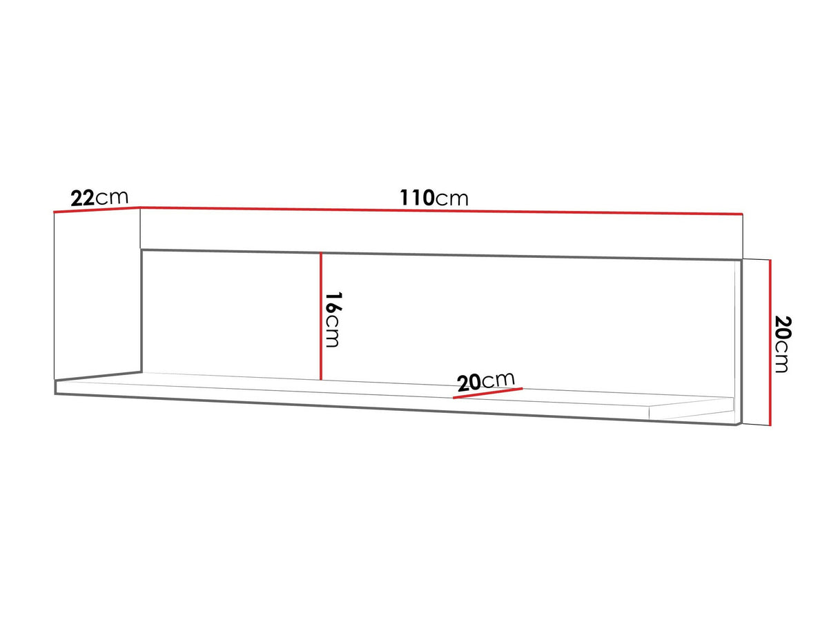 Pakabinama lentyna 611760