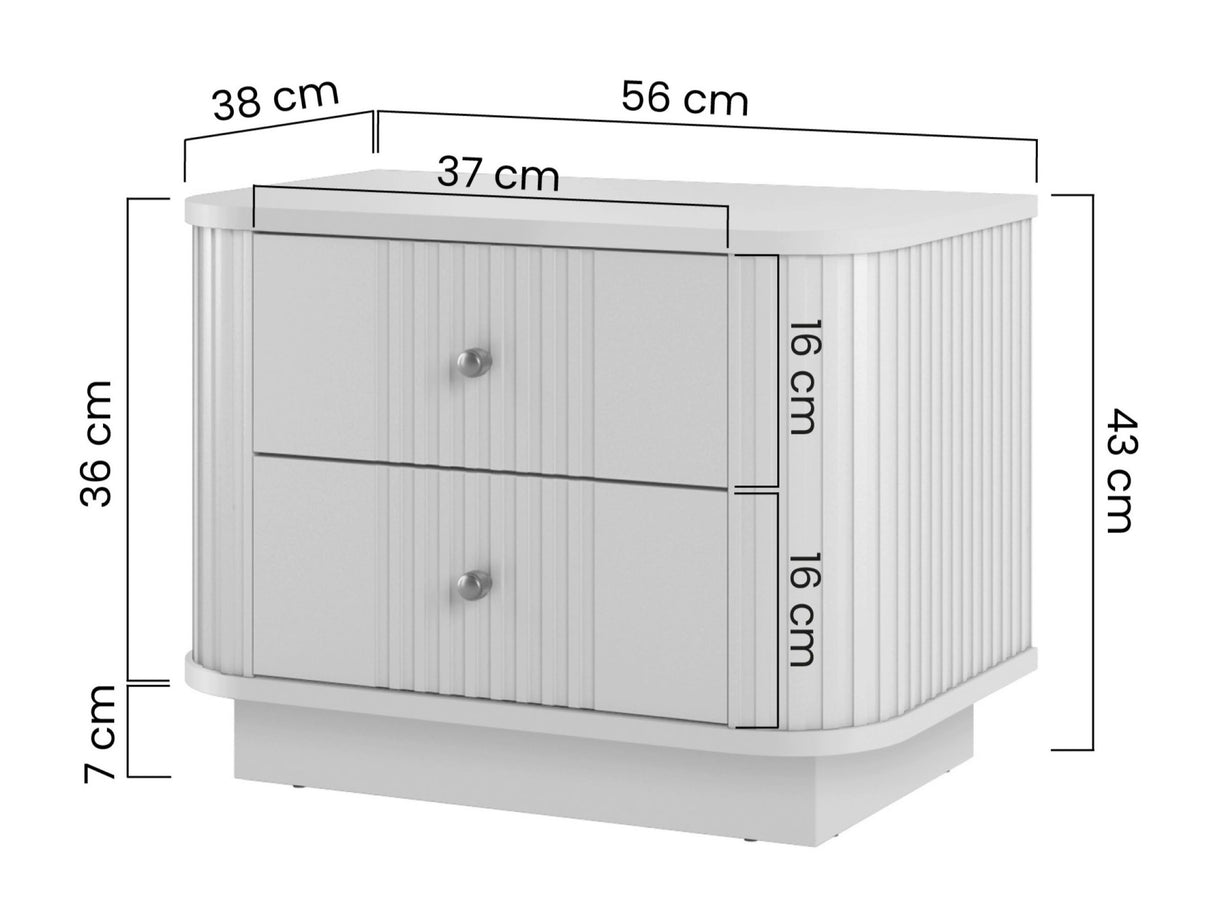 Naktinių staliukų komplektas 612403