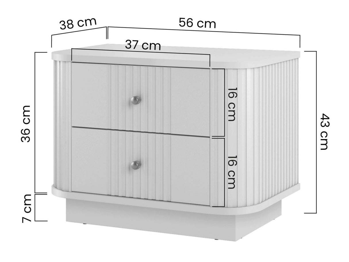Naktinių staliukų komplektas 612403