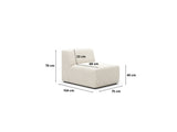 Modulinis fotelis 612563