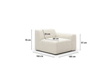 Modulinis fotelis 612594