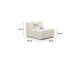 Modulinis fotelis 612626