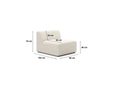 Modulinis fotelis 612626