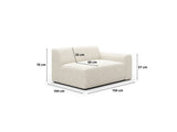 Modulinis fotelis 612696