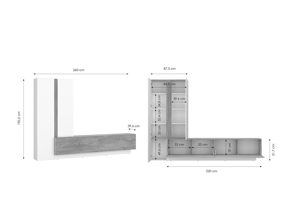 Svetainės komplektas 614258