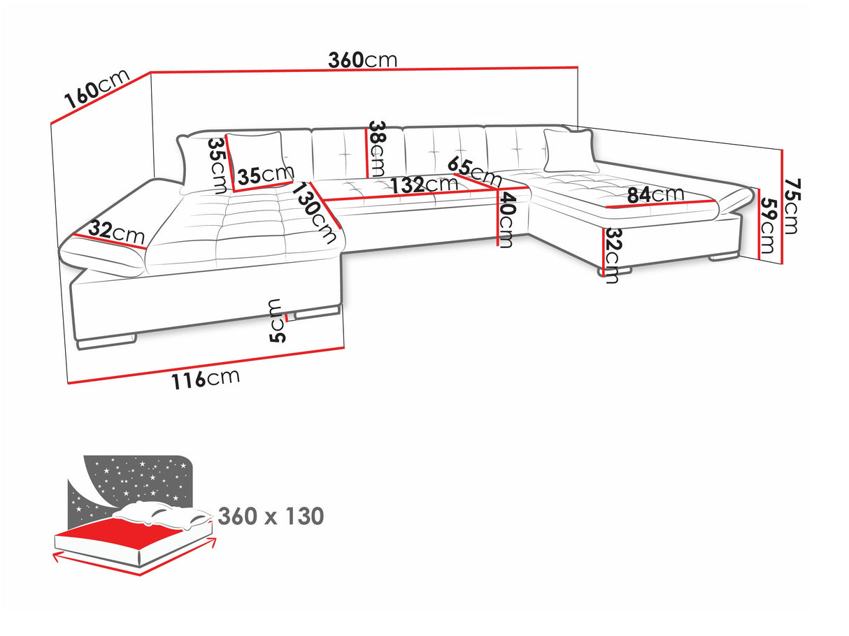 Minkštas kampas 106080 4265885