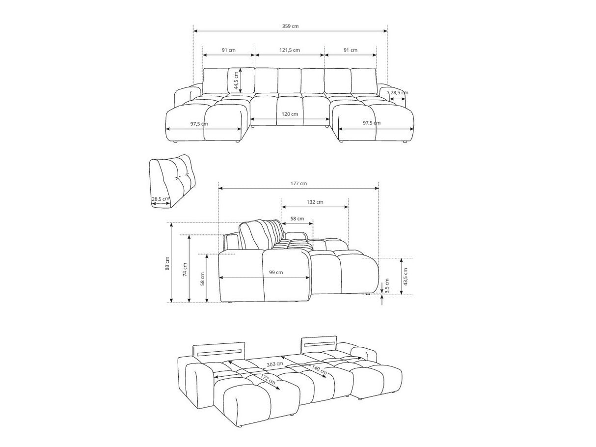 Minkštas kampas 614894
