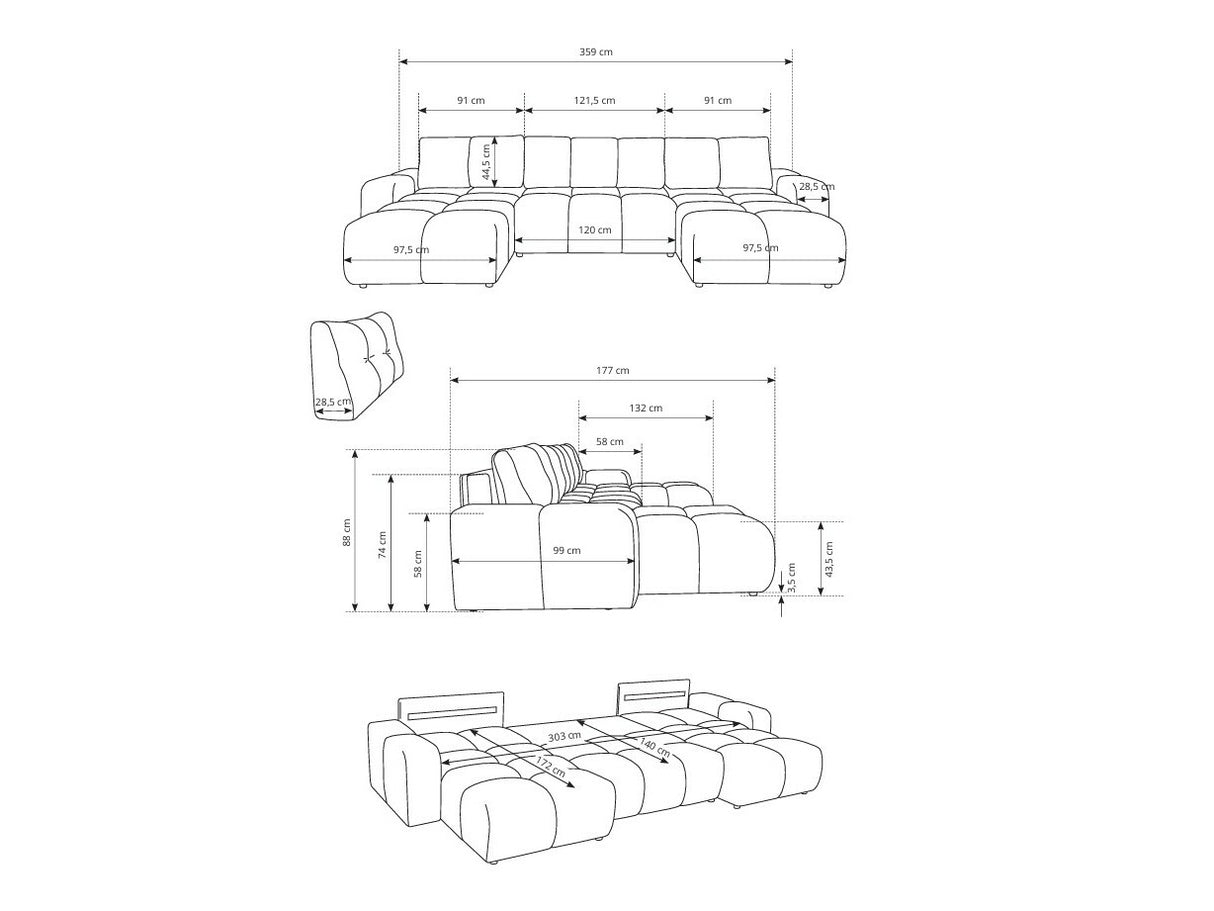 Minkštas kampas 614894
