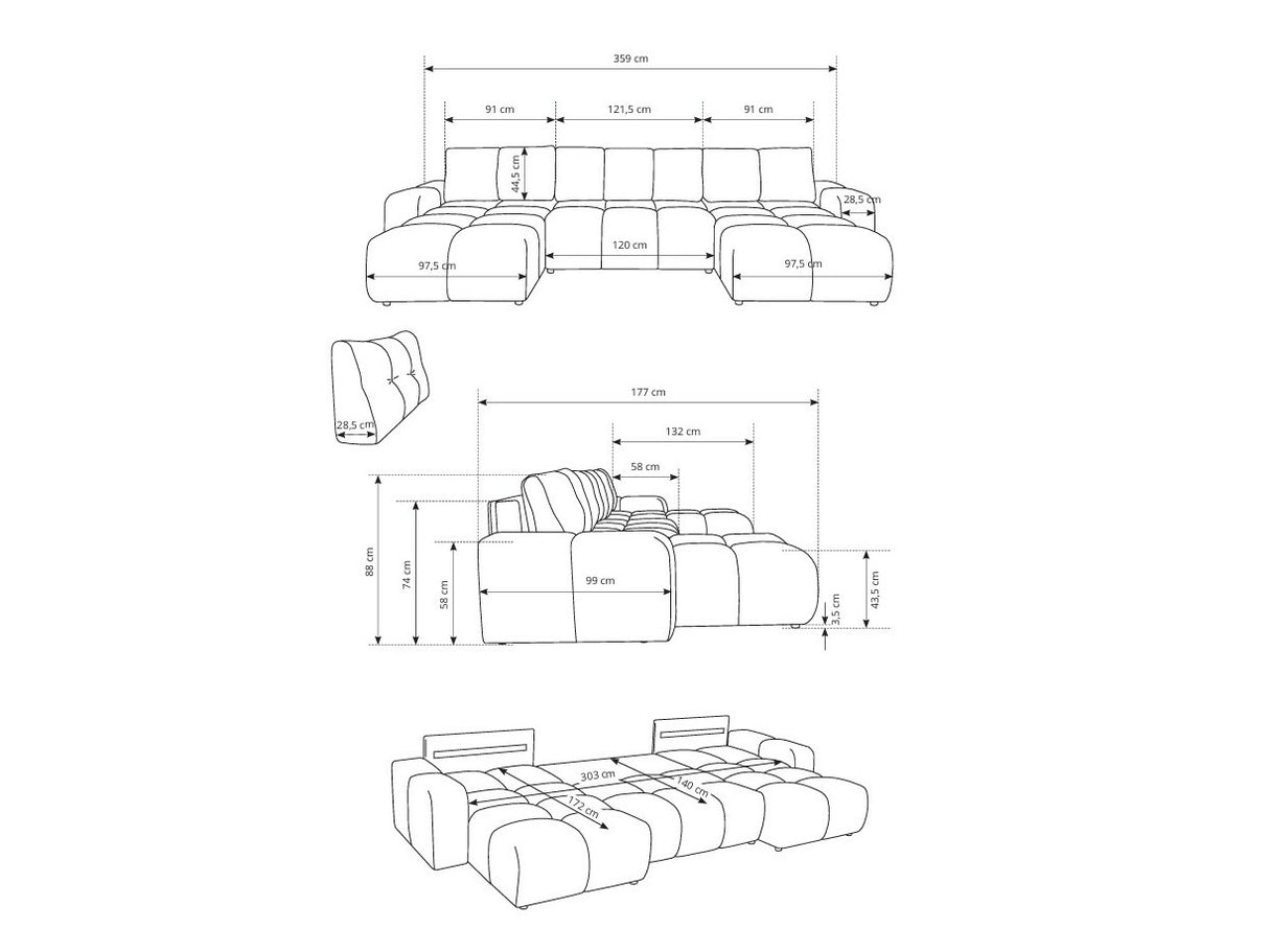Minkštas kampas 614894