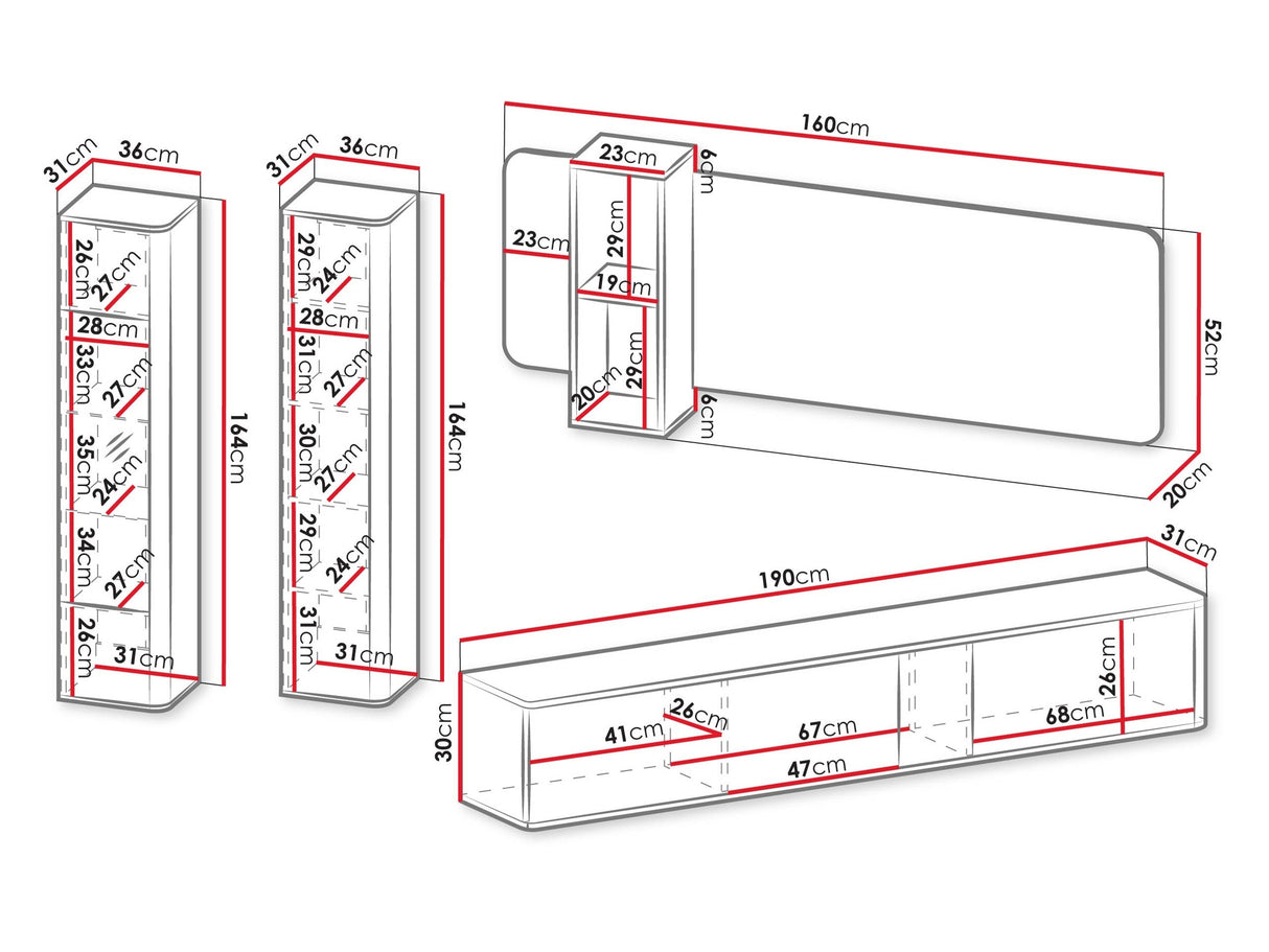 Svetainės komplektas 615676