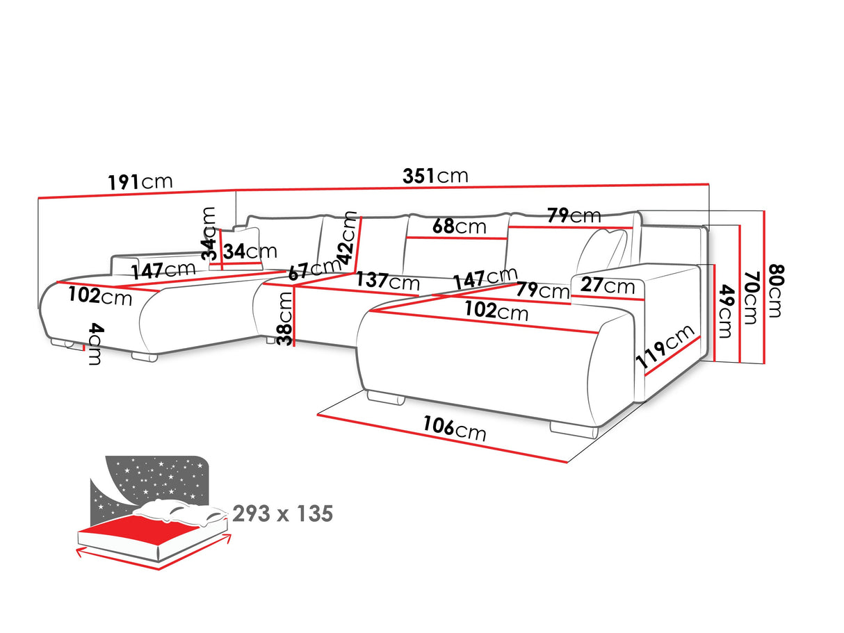 Minkštas kampas 616795
