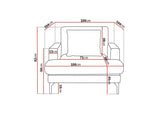 Fotelis 609234