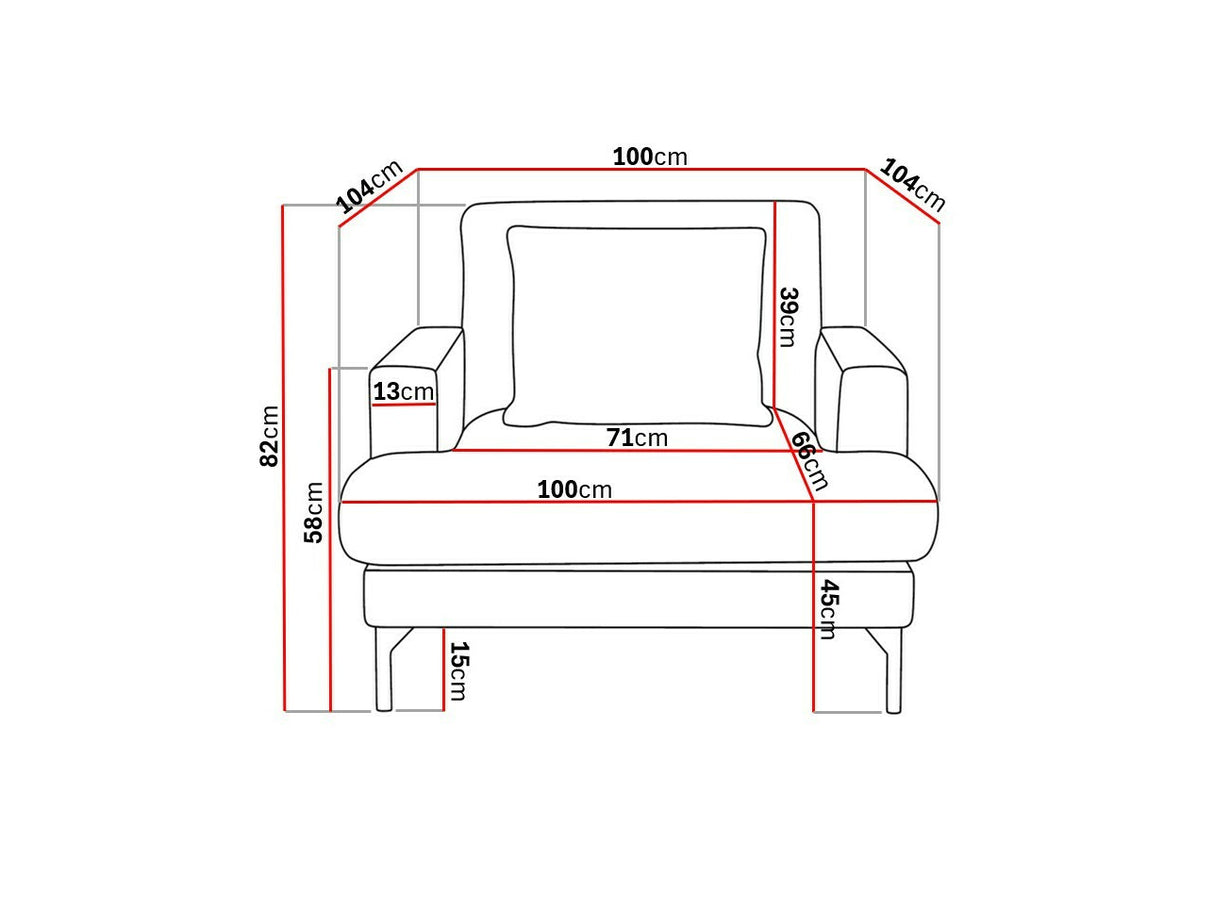 Fotelis 609234