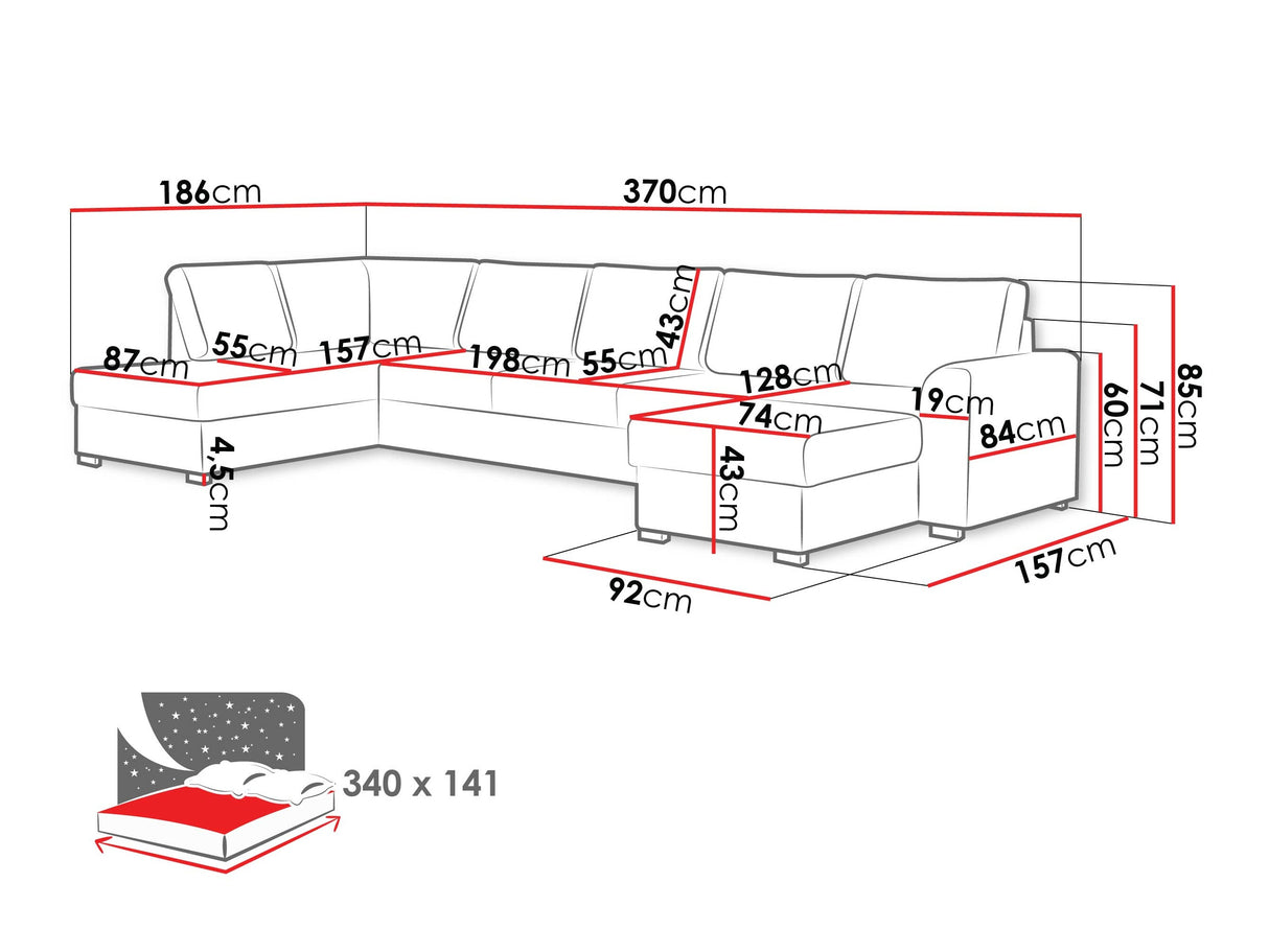 Minkštas kampas 218739