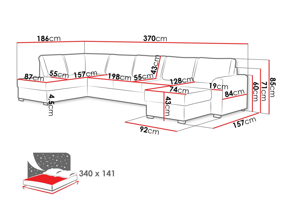 Minkštas kampas 218739