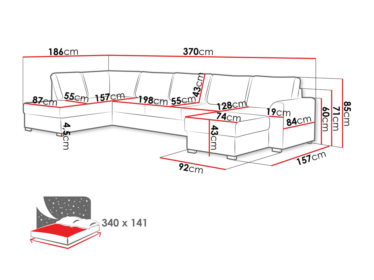 Minkštas kampas 218739