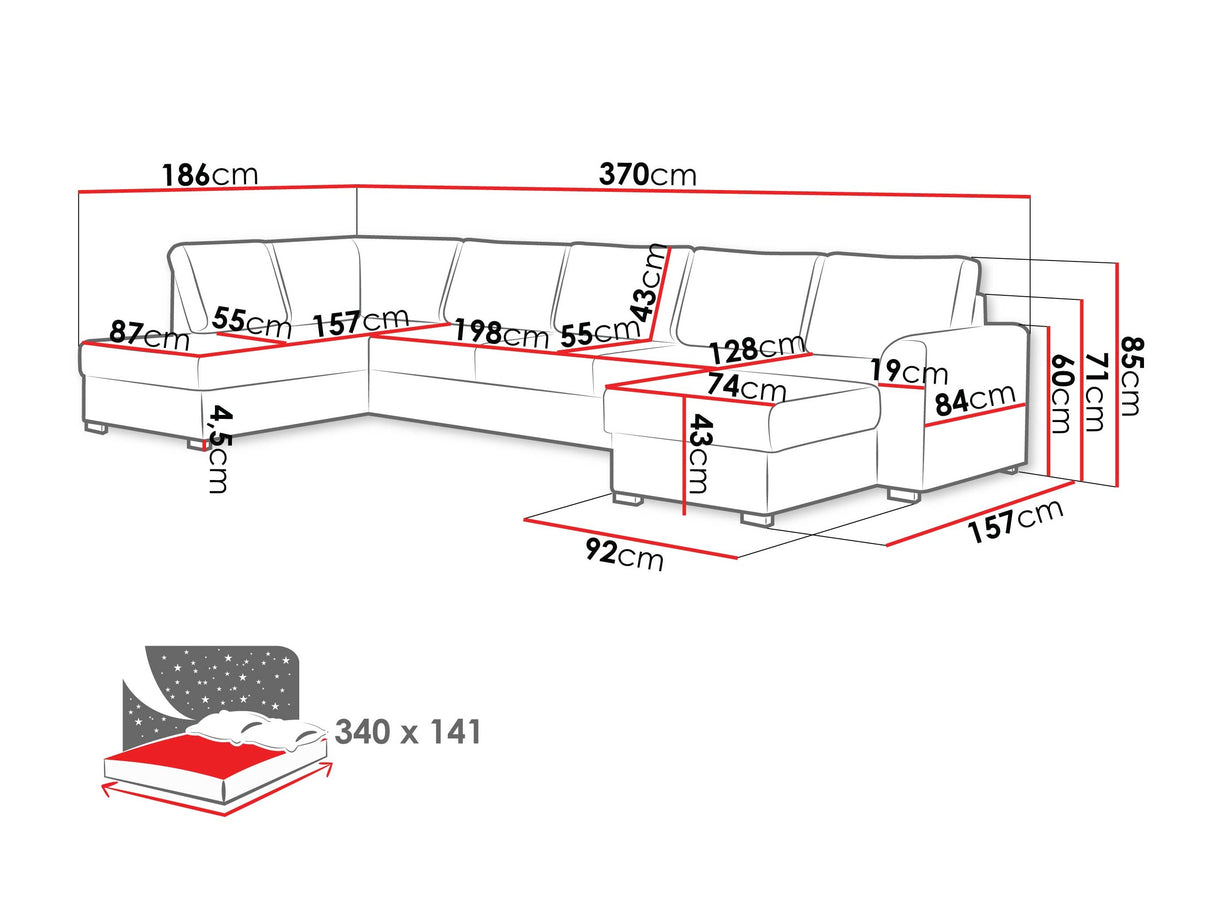 Minkštas kampas 218739