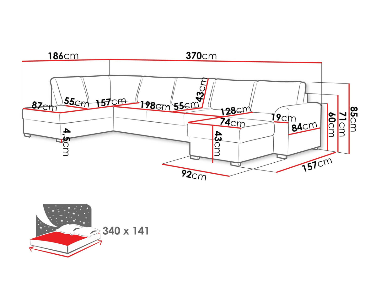 Minkštas kampas 218739