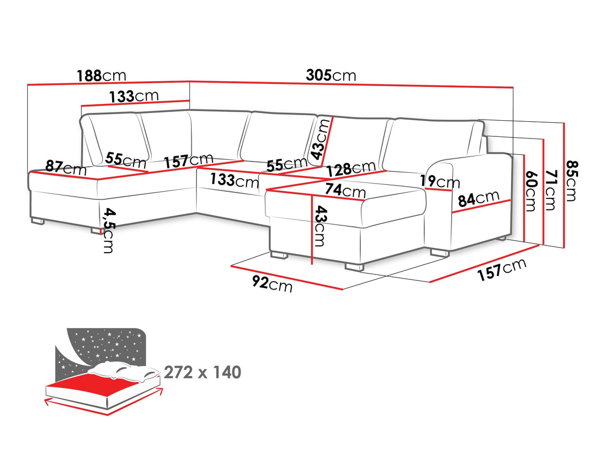Minkštas kampas 116426