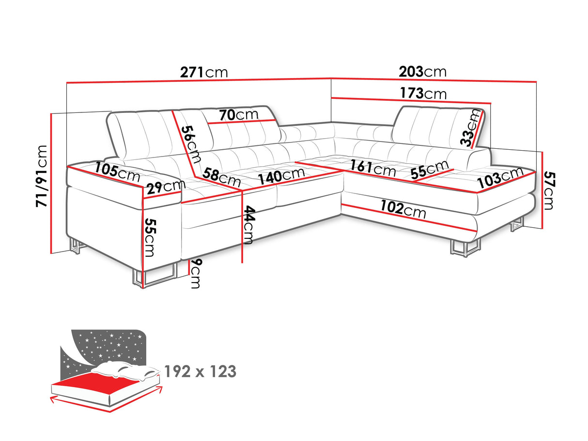 Minkštas kampas 443305