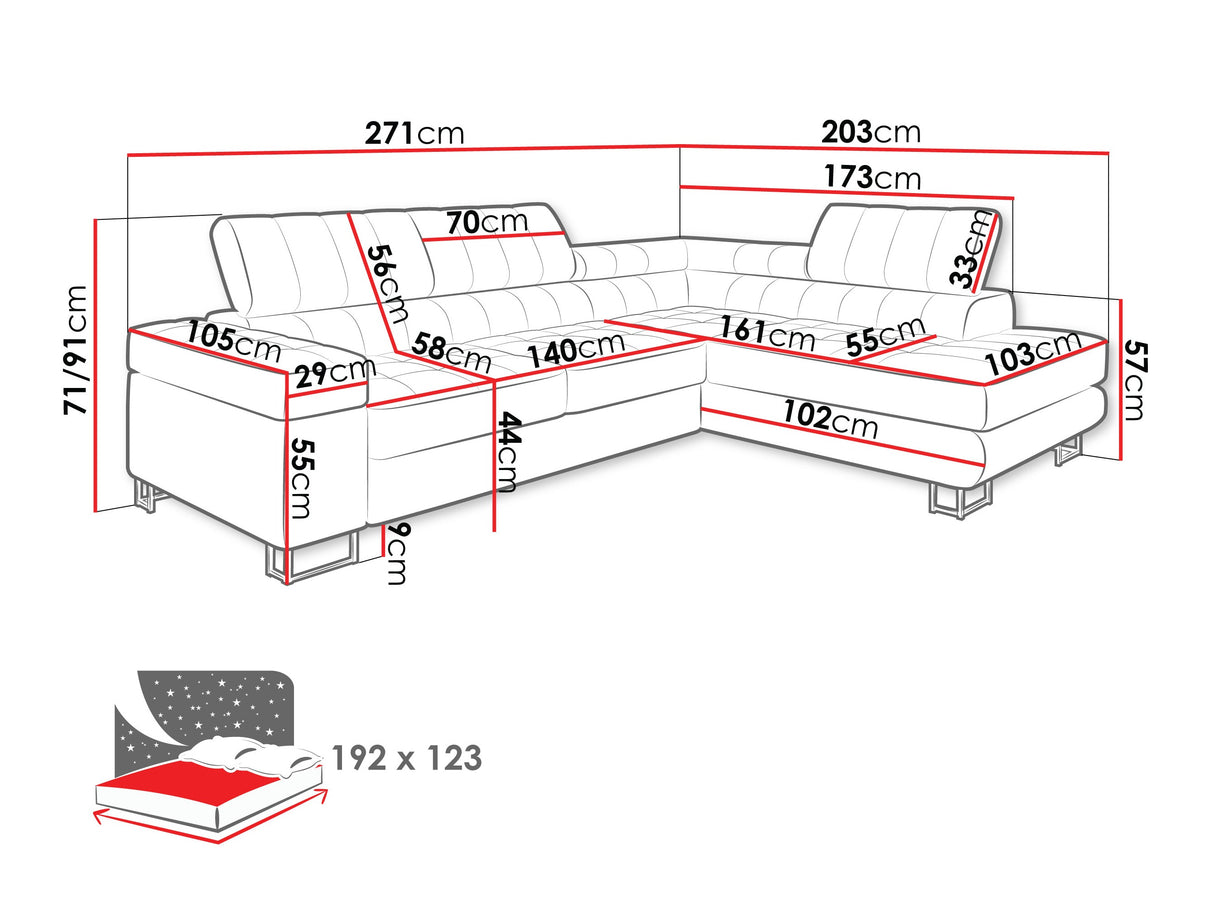 Minkštas kampas 443305