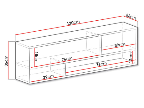 Pakabinama lentyna 444125 4332678