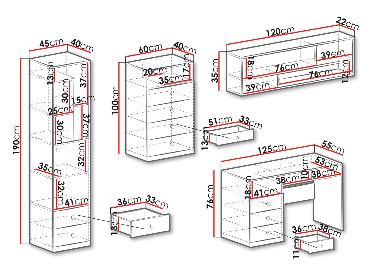 Baldų komplektas 444164 4332759