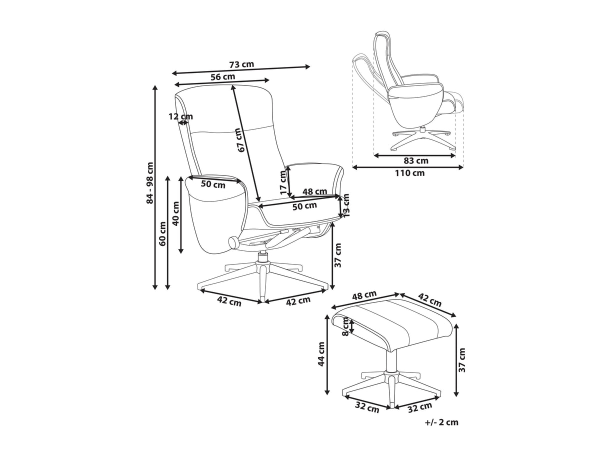 Fotelis reglaineris 620775