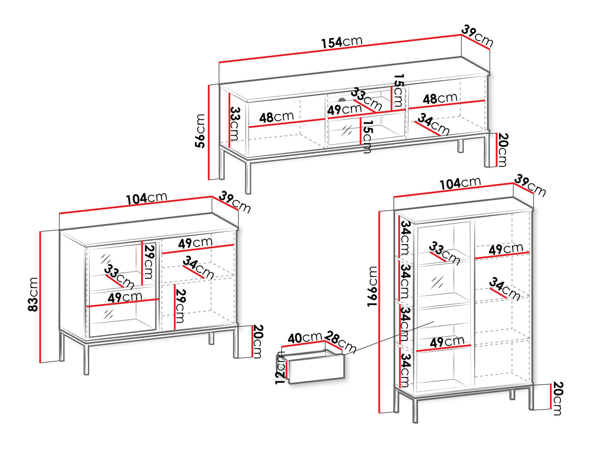 Svetainės komplektas 621317
