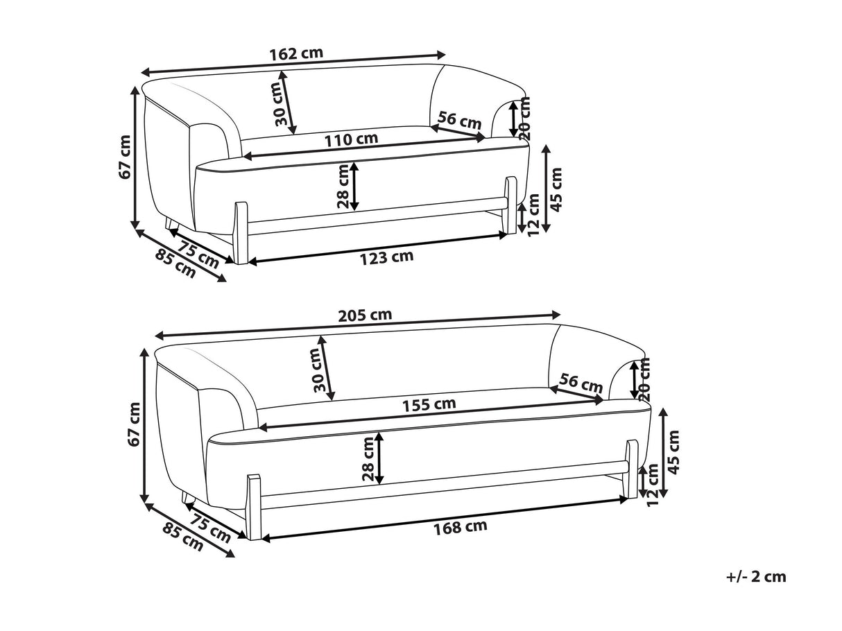 Minkštų baldų komplektas 621758