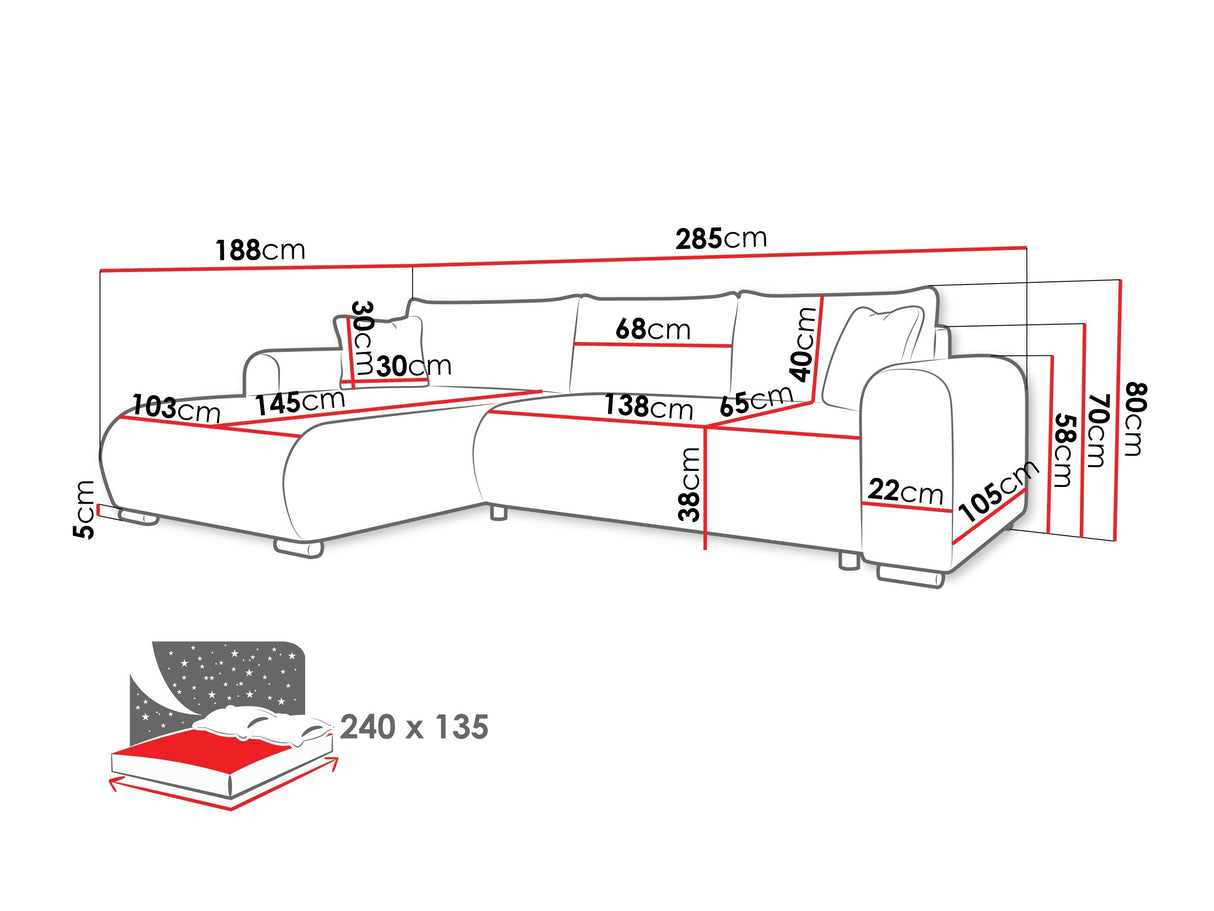 Minkštas kampas 580866