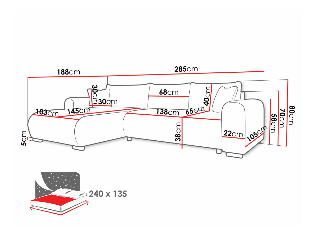 Minkštas kampas 580866 4355653