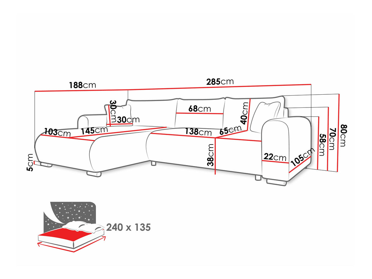Minkštas kampas 580866 4355659